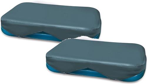 Intex Afdekzeil Family Rechthoek - Afdekzeilen - 2 x 305x183x51 cm