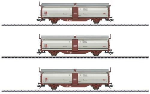 Märklin 47303 H0 3-delige set schuifwandwagen Tbis 571 van de SJ