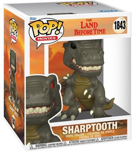 In einem Land vor unserer Zeit Sharptooth (Super Pop!) vinylfiguur 1843 Unisex Funko Pop! - Neutraal - Standard