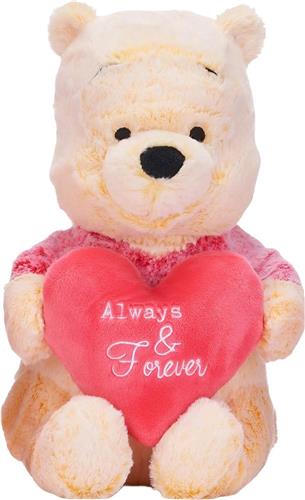 Disney Winnie The Pooh / Winnie De Poeh - Beer met Hart - Pluche Liefdes Knuffel - Teddybeer - Knuffelbeer - 27 cm