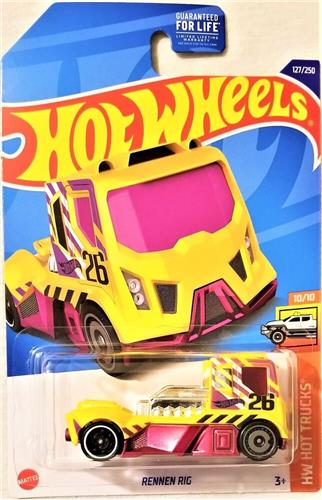 HOT WHEELS RENNEN RIG 127/250 HW HOT TRUCKS (1:64)