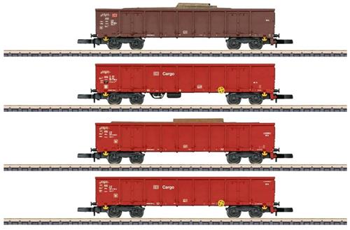 Märklin 82542 Z 4-delige set hoogborderwagens Schrotttrein van de DB AG