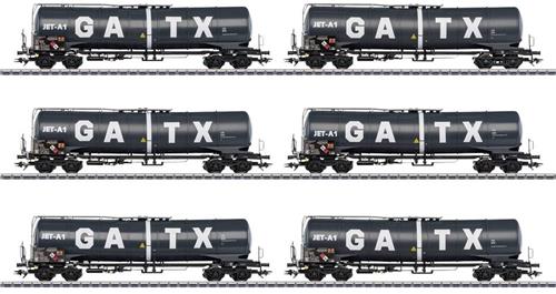 Märklin 47546 H0 6-delige set ketelwagens Zans van de GATX