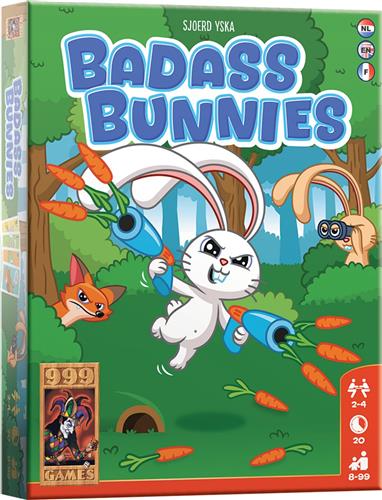 999 Games - Badass Bunnies - Eenvoudige spelregels