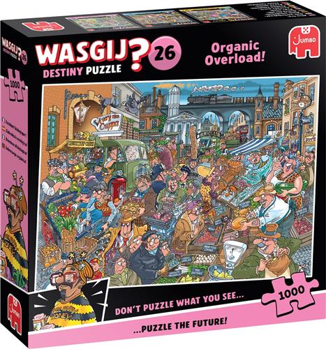 Jumbo puzzel Wasgij Destiny 26 Organic Overload! legpuzzel.
