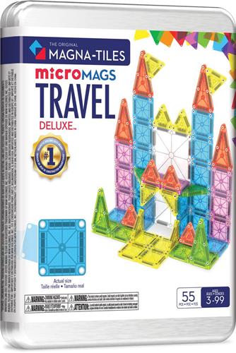 Magna-Tiles Micro-mags Travel Set Deluxe 55 stuks