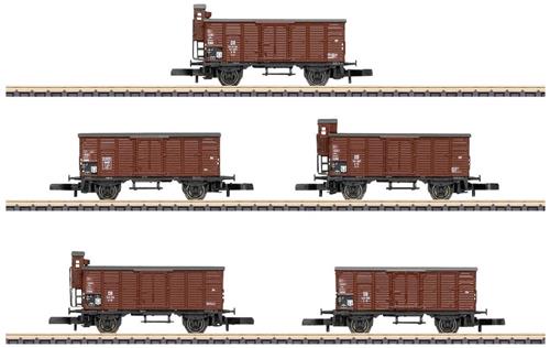 Märklin 86605 Z set van 5 goederenwagens G 10 van de DB