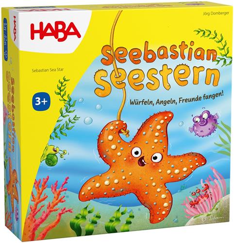 HABA Sebastian Seastar, Bordspel, Training van de fijne motoriek (vaardigheid), 3 jaar, 15 min