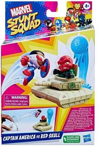 Marvel Stunt Squad Captain America vs REd skull