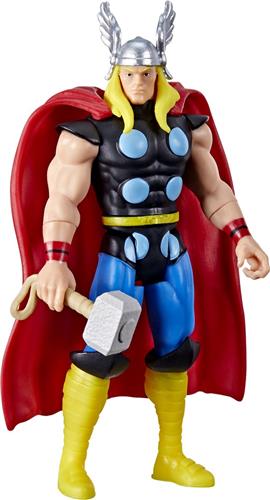 Hasbro Thor Actiefiguur The Mighty Thor 10 cm Legends Retro Collection 2022 Multicolours