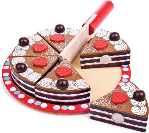 Bigjigs Houten Chocoladetaart