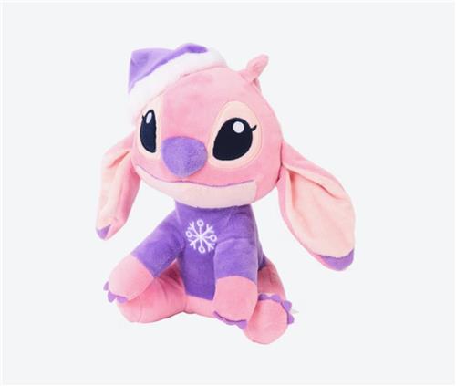 Stitch Kerstknuffel  Disney  Pluche 25 cm  Disney Feesteditie  Christmas