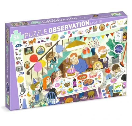 Observatiepuzzel 'Het Verjaardagsfeest' (54)
