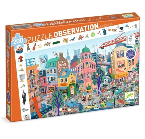 Observatiepuzzel 'De Stad' (200)
