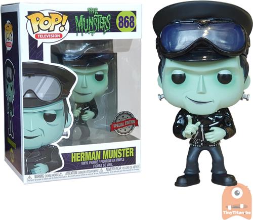 Funko Pop! Television: The Munsters - Herman Munster #868 Special Edition Exclusive
