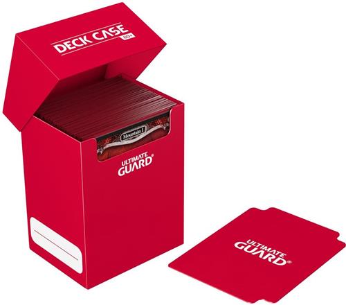 Ultimate Guard Deck Case 80+ Standard Size Red