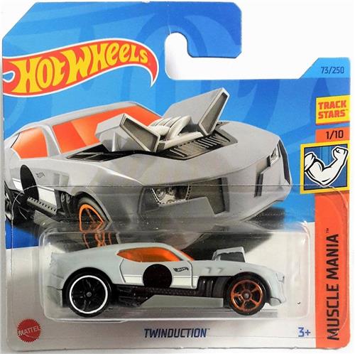 HOT WHEELS TWINDUCTION GREY 73/250 (1:64) HW MUSLE MANIA 1/10