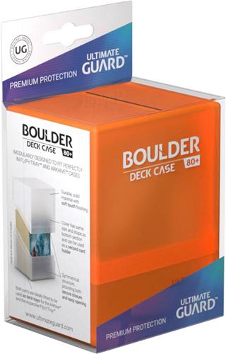 Ultimate Guard - Boulder Deck Case 80+ Standard Size - Poppy Topaz