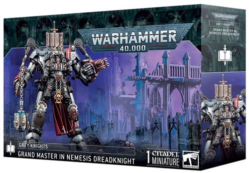 Warhammer 40K - Grey Knights - Grand Master in Nemesis Dreadknight (57-05)