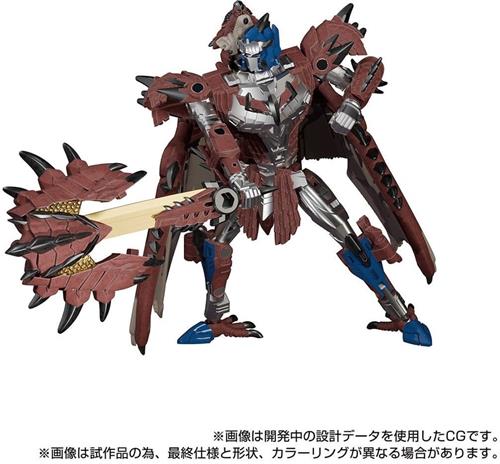 T-Spark Transformers x Monster Hunter Rathalos Liolaeus Prime