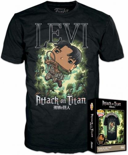 Funko Boxed Tee: Attack on Titan - Levi Ackerman - XL