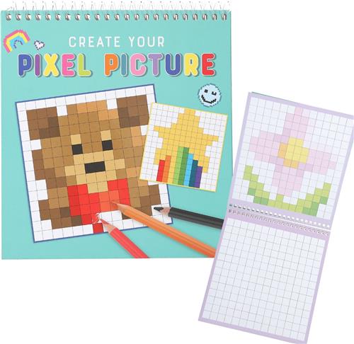 Depesche - Create your Pixel picture kleurboek