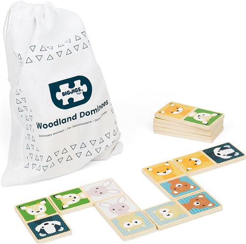 BigJigs Woodland Animal Dominoes
