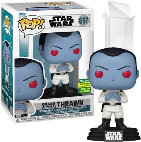 Funko Pop! Movies: Star Wars - Grand Admiral Thrawn #697 [SDCC 24 Shared Exclusive]