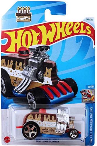 HOT WHEELS BIRTHDAY BURNER CAKE 146/250 RED (1:64) HW CELEBRATION RACERS 8/10