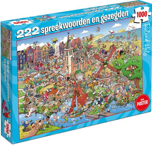 222 Spreekwoorden en Gezegden - Roland Hols - Tucker's Fun Factory Legpuzzels 1000 stukjes