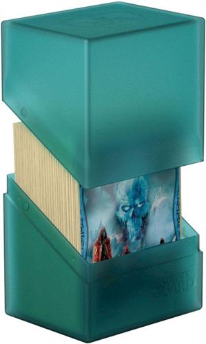 Ultimate Guard - Boulder Deck Case 80+ Standard Size - Malachite