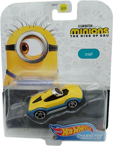 Hot Wheels Minions Carl - 7 cm - Die Cast - Voertuig