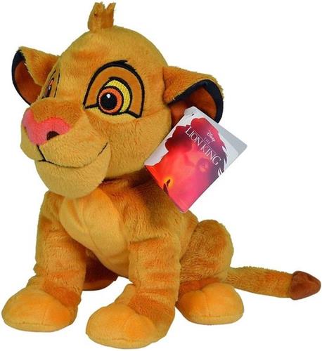 Simba - Disney Lion King - De Leeuwenkoning - Knuffel - Baby Leeuw - Pluche - 30 cm