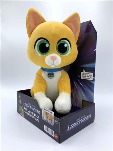 Disney Lightyear - Pratende Sox knuffel - Franstalig - 27 cm - Pluche