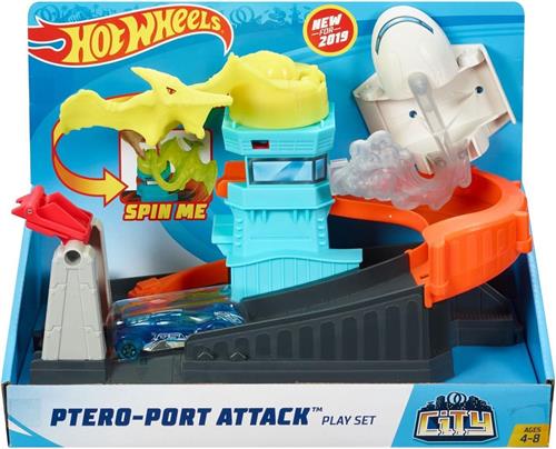 Hot Wheels City - Pterodactyl Aanval Speelset