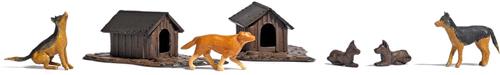 Busch - Hunde-set H0 (Bu1197)
