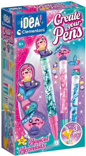 Clementoni - Idea - Markeerstiften - Highlighter Lab - Magische Zeemeerminnen - vanaf 6 jaar
