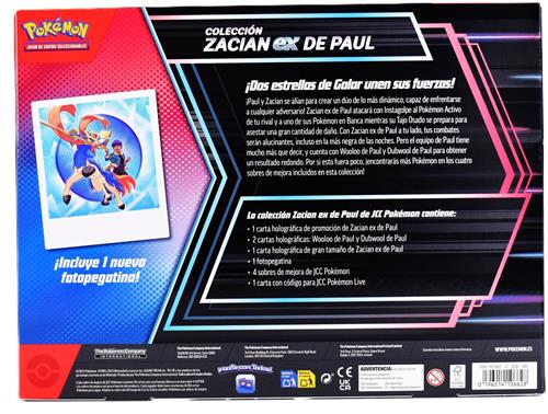 Pokemon Pokemon TCG - Hops Zacian ex Box - ES TCG