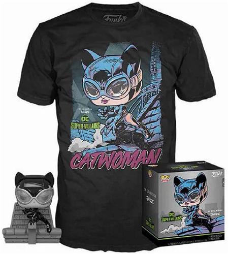 Funko Pop! DC Comics Tee Box - Cat Woman Deluxe Exclusive - Maat L
