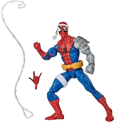 Hasbro Marvel Legends Series 6-inch Collectible Cyborg Spider-Man Action Figure Toy Vintage Collection, Comic-Inspired