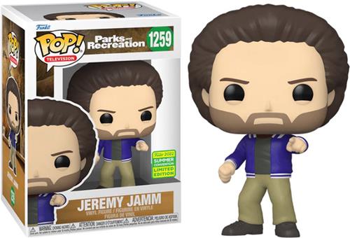 Funko Pop! Television: Parks and Recreation - Jeremy Jamm #1259 2022 Summer Convention Exclusive