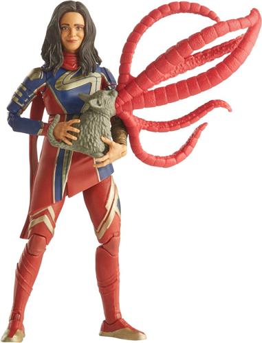 Hasbro Ms. Marvel - The Marvels Marvel Legends (BAF: Totally Awesome Hulk) 15 cm Actiefiguur - Multicolours