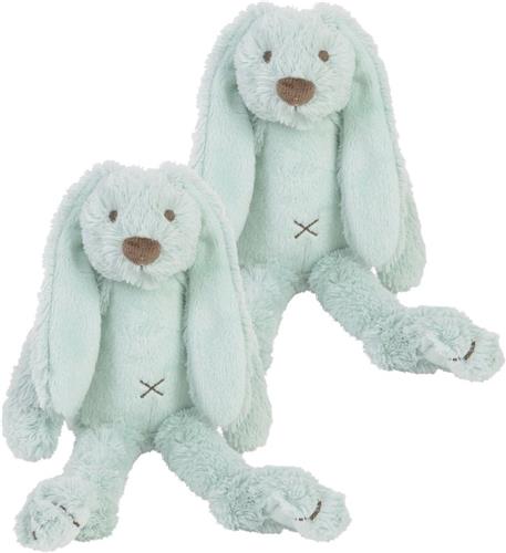 2x stuks happy Horse knuffel konijn Richie mint 28 cm - Konijnen speelgoed knuffels.