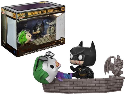 Funko Pop! Movie Moment: Batman 80th Batman and Joker #280  - Verzamelfiguur