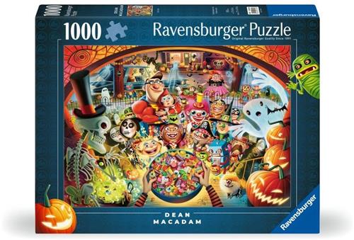 2D puzzel: Trick or Treat, 1000 stukjes - Puzzle 2D: Cukierek albo psikus 1000el