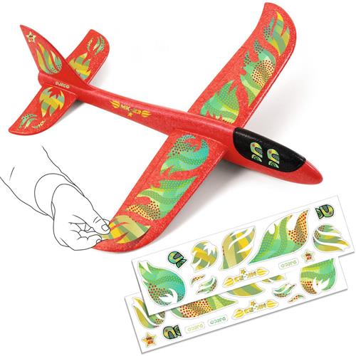 Djeco behendigheidsspel Fire Plane - groot schuim vliegtuig speelgoed.