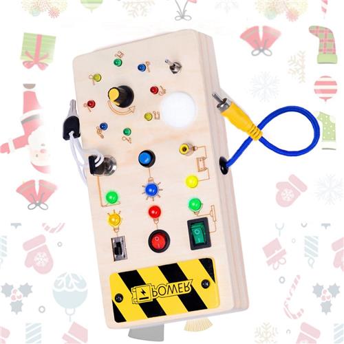 Lexium Busy Board - Montessori Speelgoed - Busy Board Montessori - Activity Board - Activiteitenbord - Motoriek Speelgoed - Educatief - Sensorisch Speelgoed