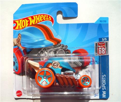 HOT WHEELS HEAD GASKET BLUE 90/250 (1:64) HW SPORTS 3/5