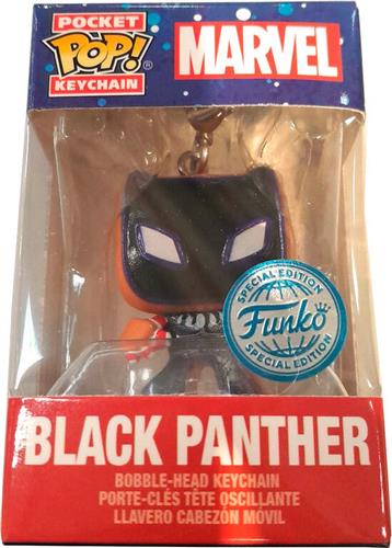 Funko Pocket Pop! Sleutelhanger: Marvel Holiday - Black Panther - US Exclusive - CONFIDENTIAL