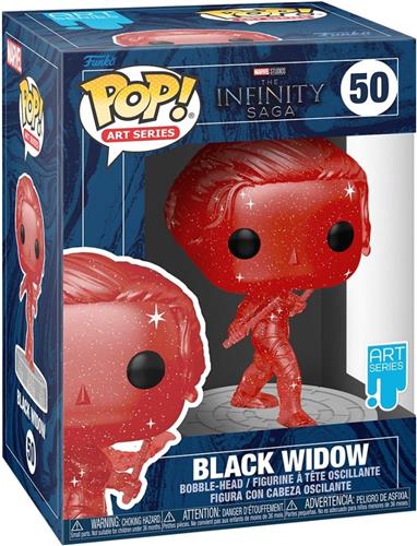 Funko Pop! Marvel Studios The Infinity Saga - Black Widow #50 Art Series